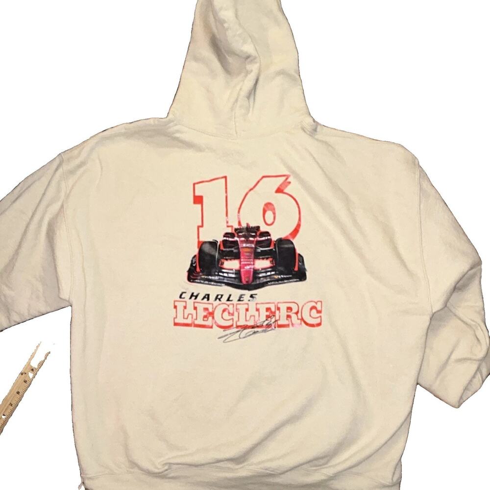 Charles Leclerg Formula 1 Racing Hoodie 2XL